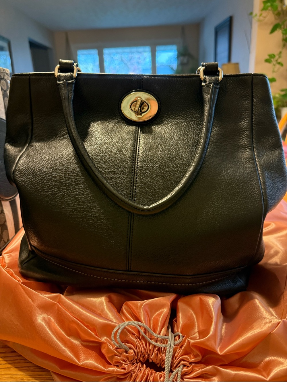 COACH PARK TURNLOCK SATCHEL